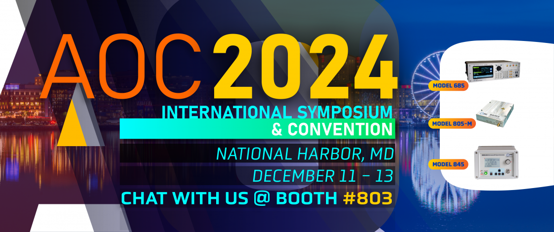 AOC 2024 - Dec. 11 - 13 - BNC @ Booth #803